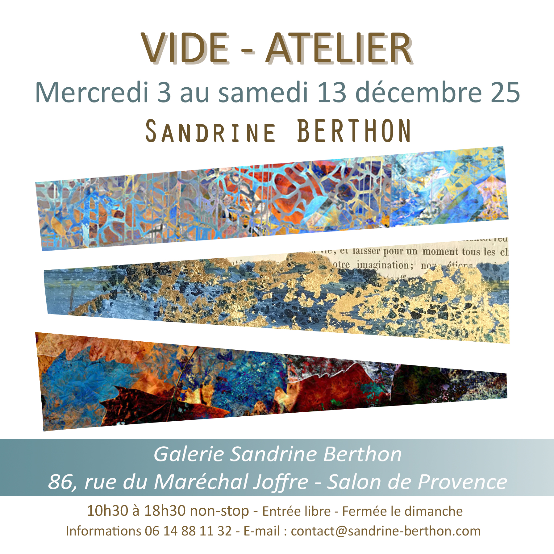 Vide atelier